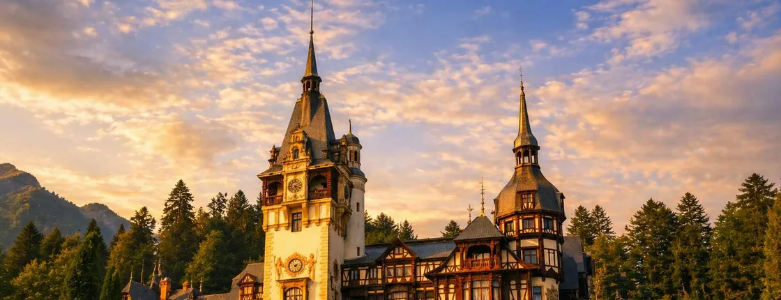 Bran and Peles Castles private full-day tour in Transylvania
