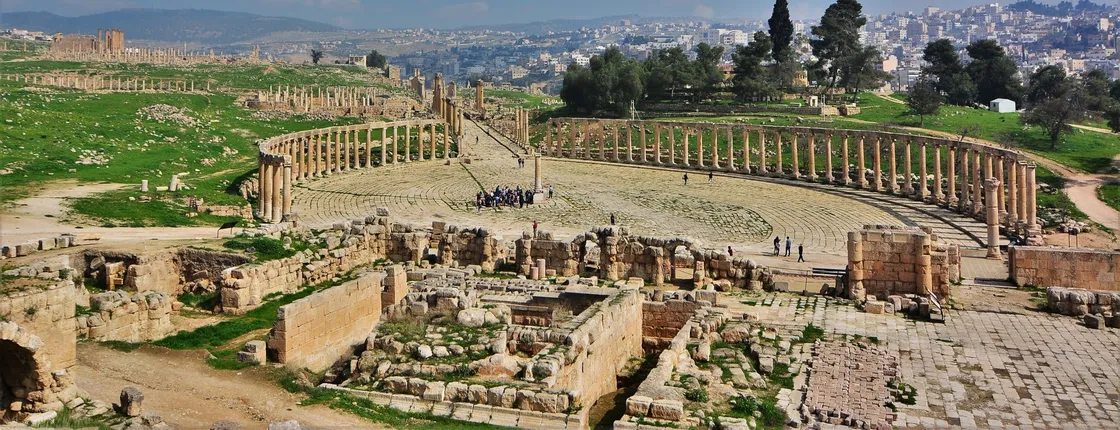 Amman city tour with visit to the ancient city of Jerash
