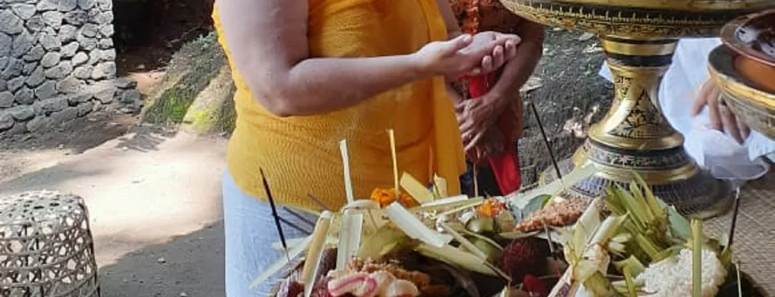 Holy water blessing ceremony experience