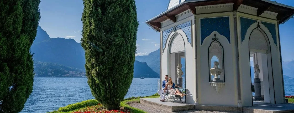 1-hour private photoshoot in Lake Como
