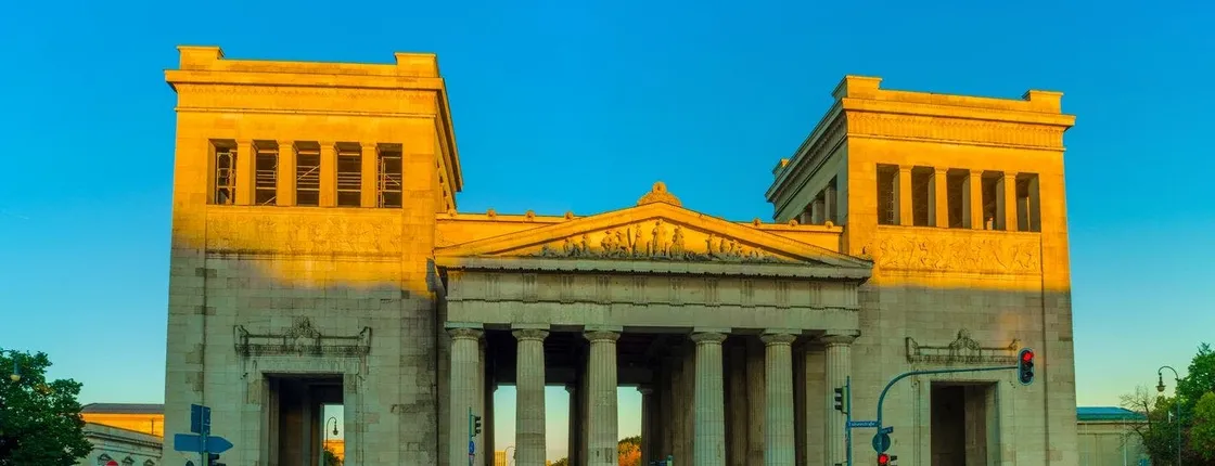 Stories and treasures of Munich's Koenigsplatz area self-guided audio