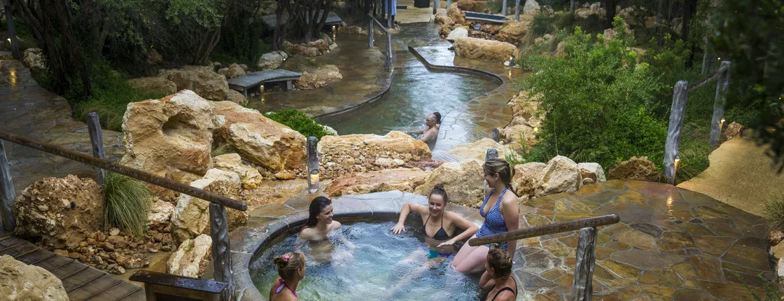 Peninsula hot springs and bathing boxes