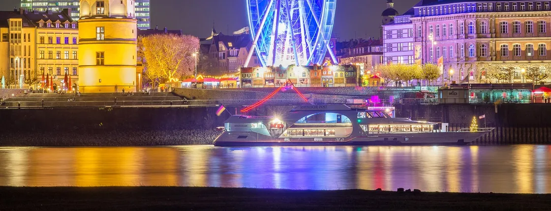 Düsseldorf advent afternoon cruise