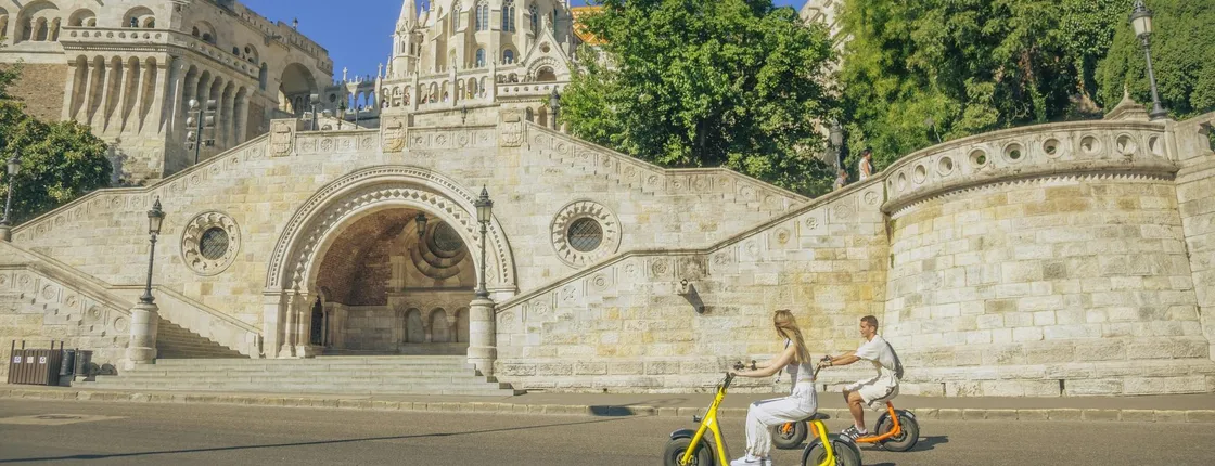 Buda Castle District Tour on MonsteRoller