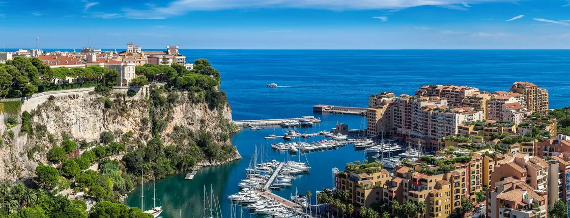 Seacoast view and Monte Carlo group tour from Nice