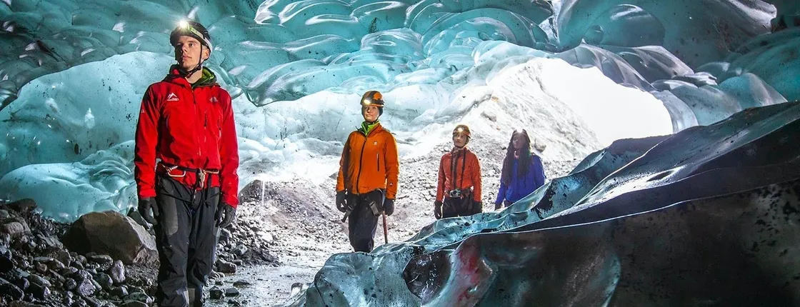 Skaftafell ice cave and glacier walk