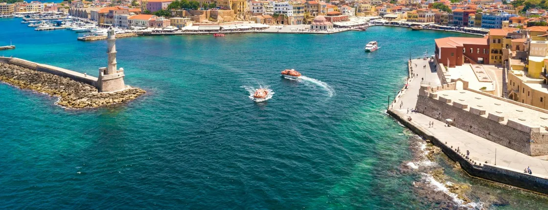 Western Crete tour with Agia Triada Monastery and Chania
