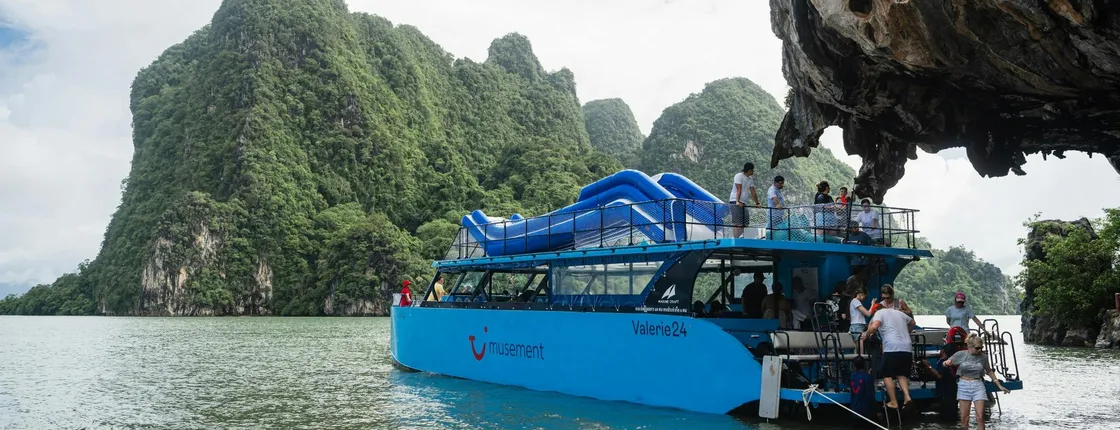 Full-day James Bond Islands SUNRISE by power catamaran from Phuket