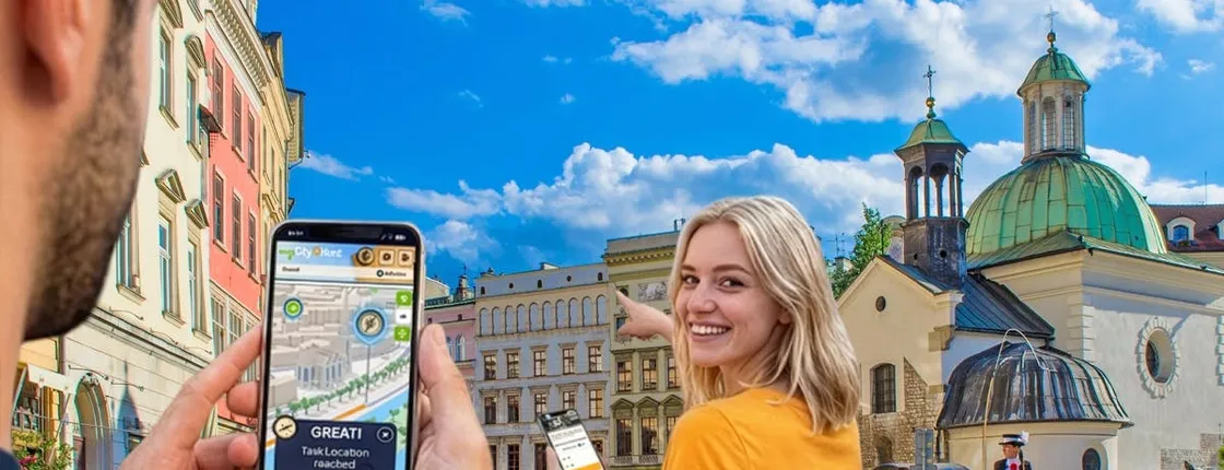 Self-guided digital scavenger hunt in Krakow