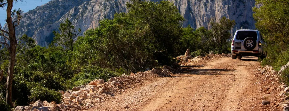4x4 tour of the Golgo Plateau in Baunei from Arbatax