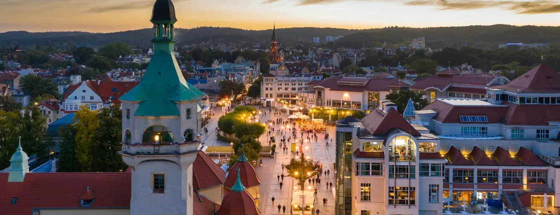 Sopot highlights and heritage private guided walking tour