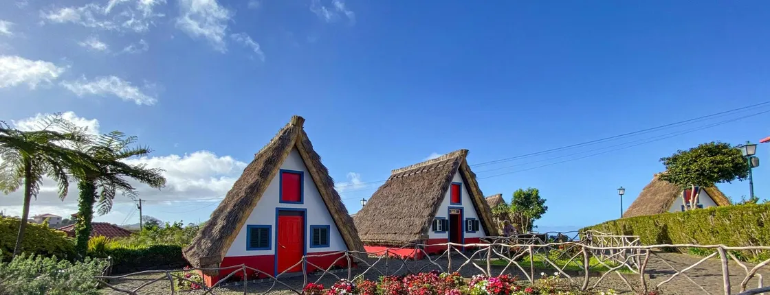 Madeira Island tour with stops at Machico, Porto da Cruz, and Santana