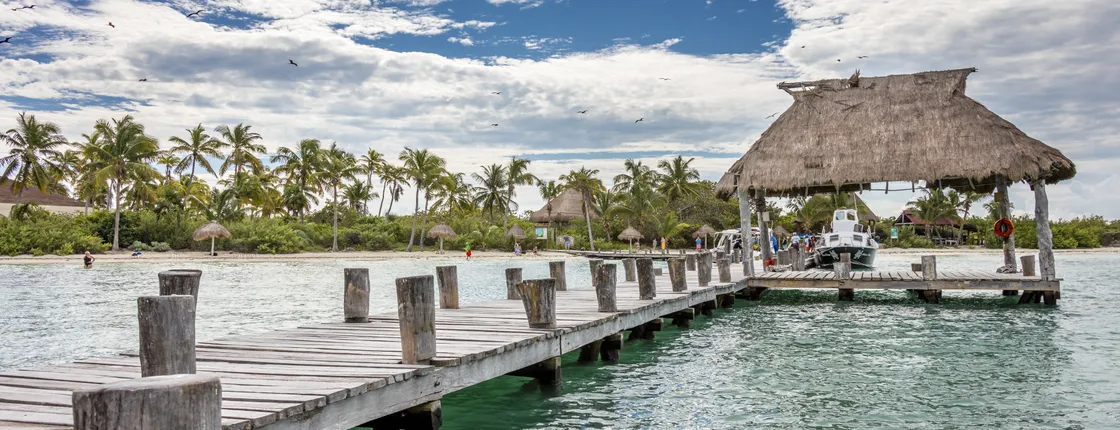 Isla Contoy and Isla Mujeres boat cruise