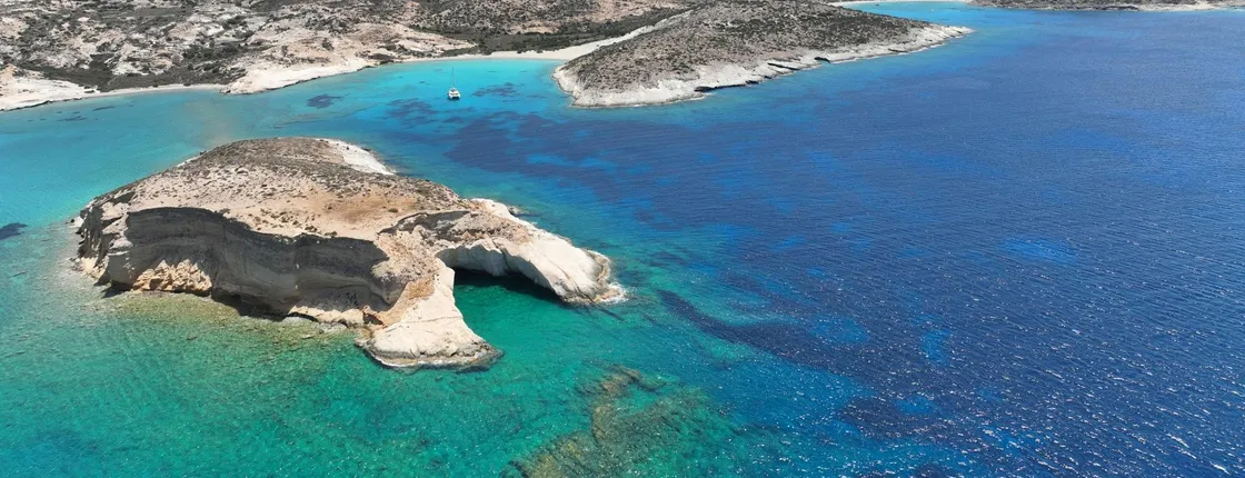2-days private sailing cruise trip from Milos