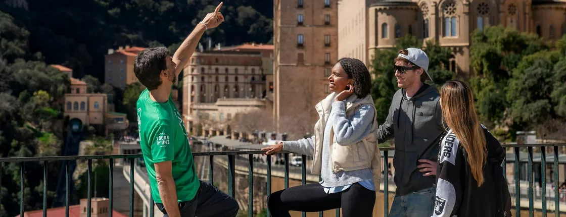 Montserrat Monastery, Funicular and scenic walk small-group tour