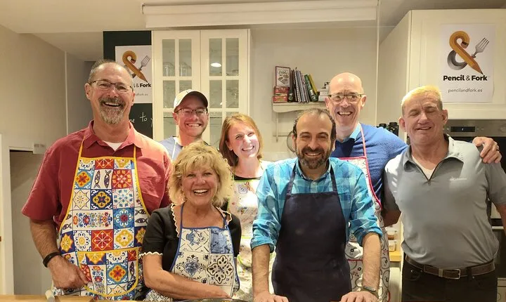 Food Market Shopping and Cooking Workshop in A Coruña