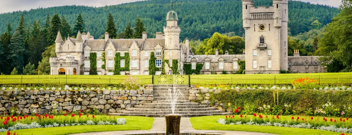 Royal Deeside, Balmoral Castle and Ballater from Aberdeen