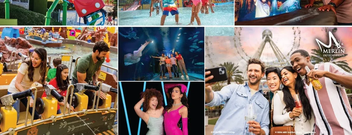 Merlin Florida multi-attraction pass for 7 top experiences