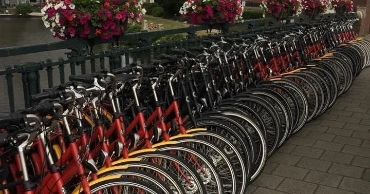 3-hour bike rental in Amsterdam