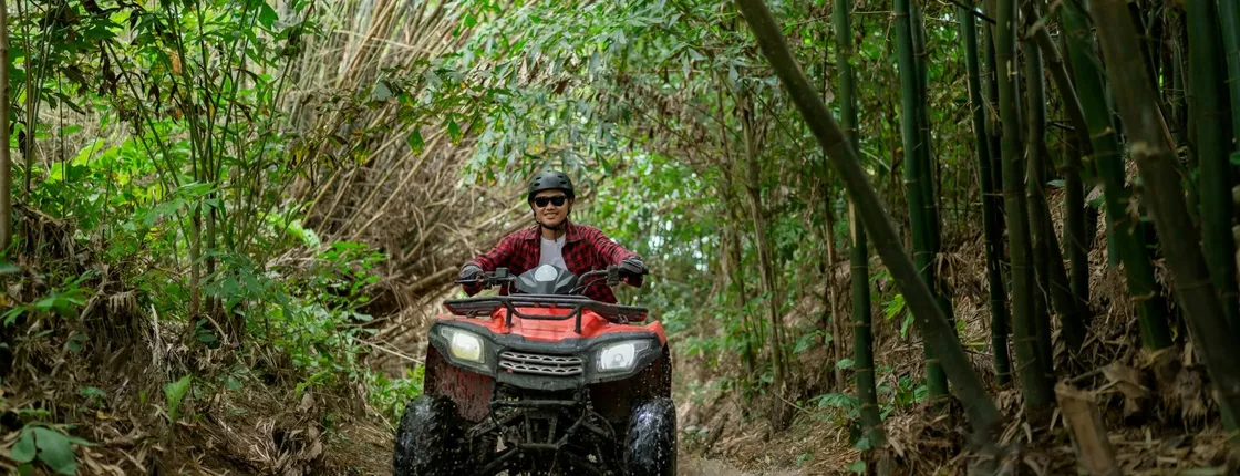 Koh Samui 2-hour guided ATV adventure through jungle trails