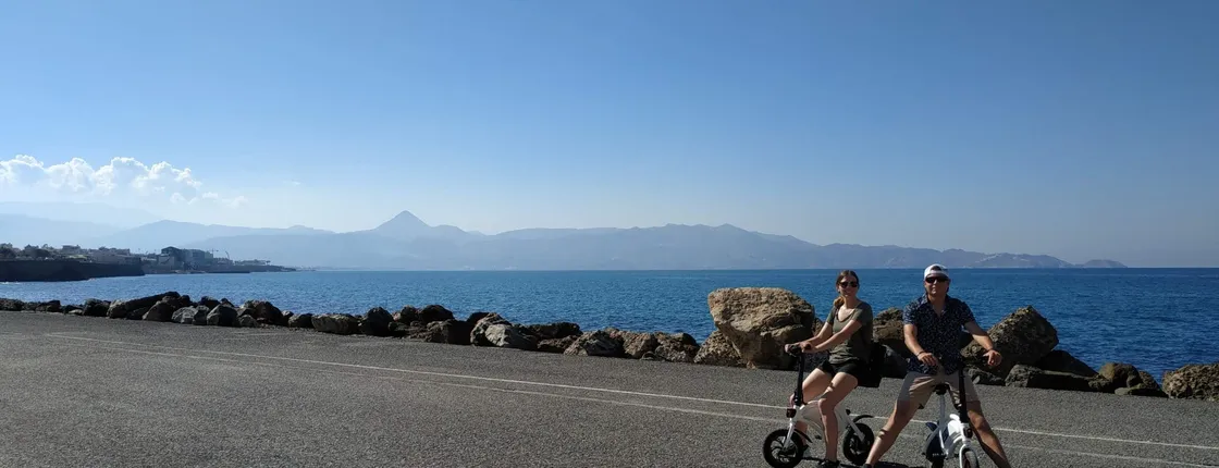 Ecobike food ride tour of Heraklion