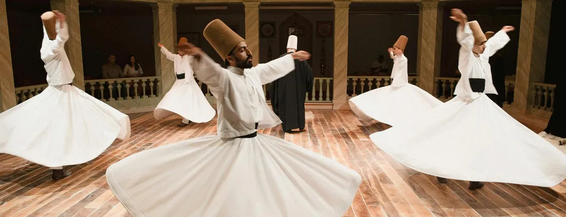 Whirling dervishes ceremony in Istanbul