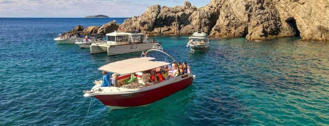 Blue Cave speedboat tour with snorkelling from Cavtat