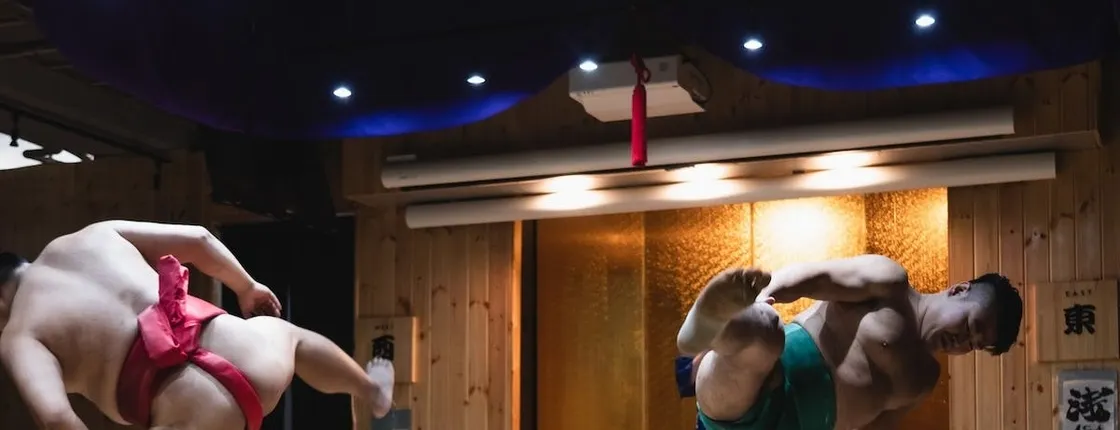 Asakusa sumo show and wrestler’s lunch experience