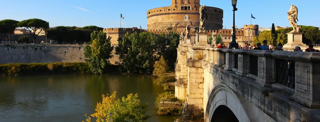 Access to Castel Sant'Angelo with multilingual audio guide