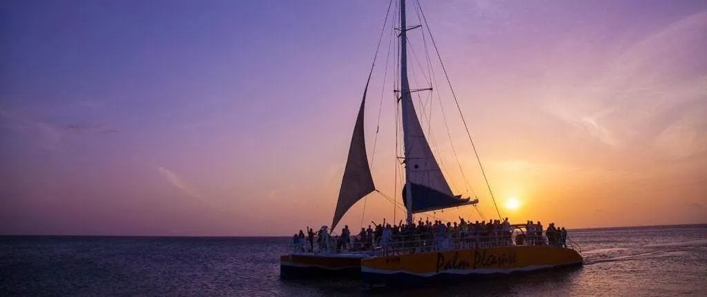 Palm Pleasure catamaran sunset tour