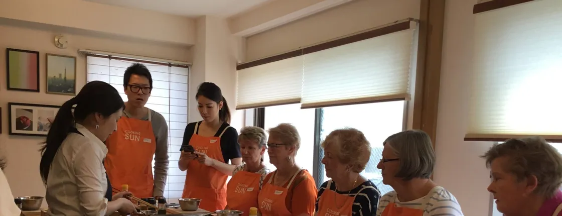 Sushi-making experience in Tokyo