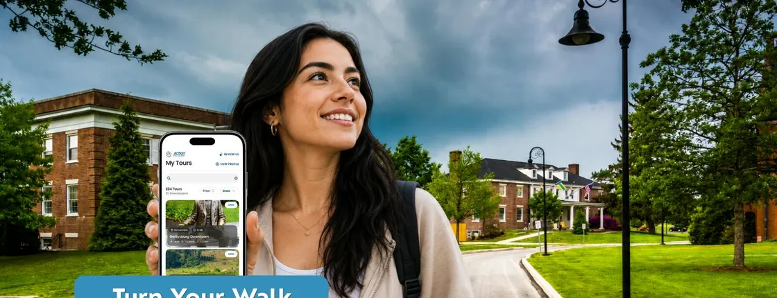 Gettysburg downtown self-guided walking tour