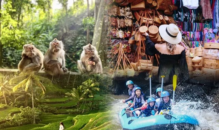 Full day Bali Rafting + Ubud Tour