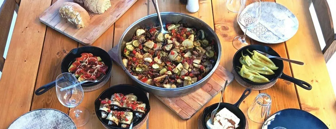 Farm-to-Table Private Dining at a Micro Farm in Lefkada