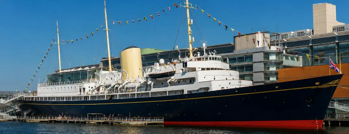 Royal Yacht Britannia entrance ticket with eSIM
