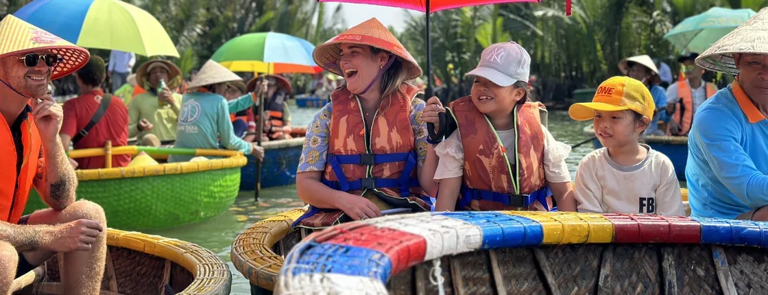 Cam Thanh Coconut Forest basket boat ride