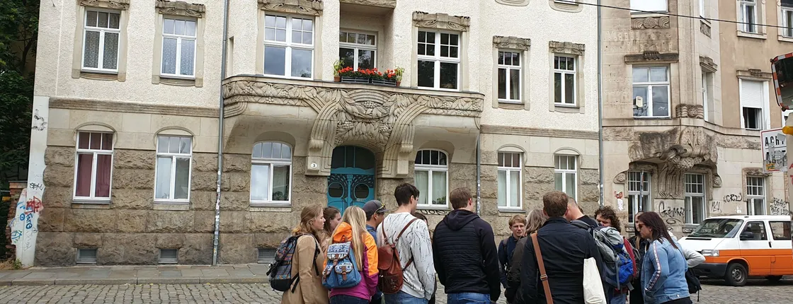 Dresden Neustadt private walking tour
