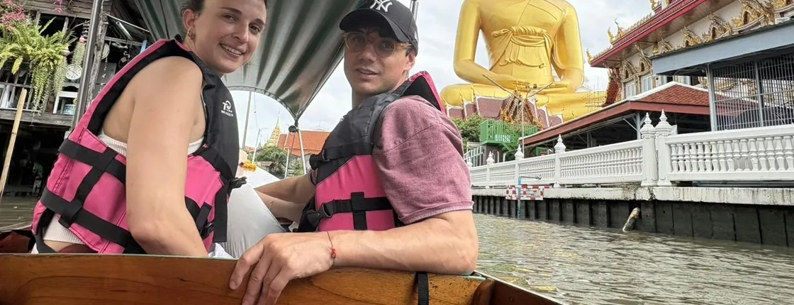 Hop-on hop-off cruise on the canals of Bangkok