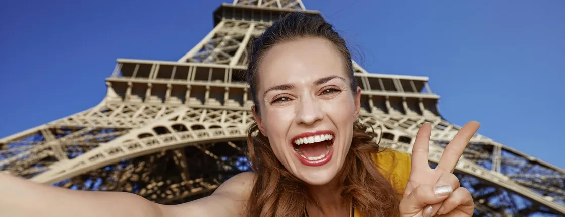 Guided Eiffel Tower stair climb experience