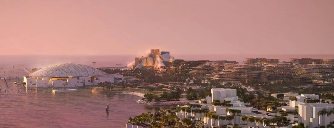 Abu Dhabi Grand Mosque and Saadiyat Museum discovery