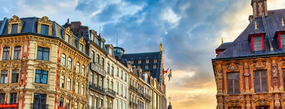 Lille audio walking tour with Flemish heritage and city landmarks
