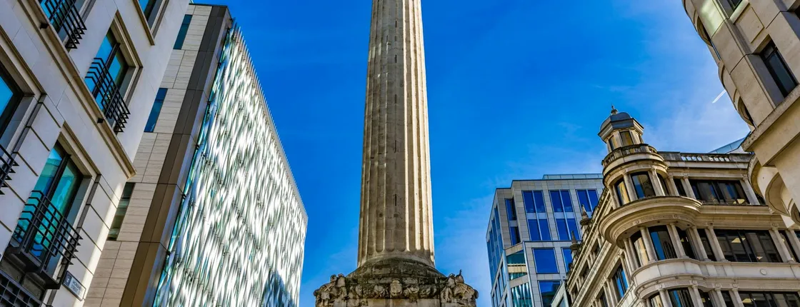 The Monument of the Great Fire of London audio-guided tour