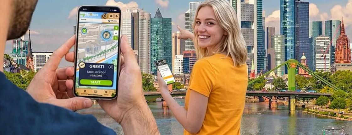 Self-guided digital scavenger hunt in Frankfurt am Main