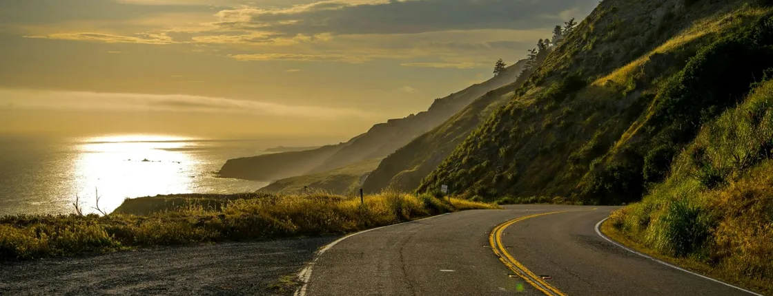 Self-guided tour of California with GPS audio guide