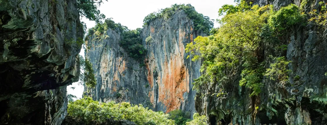 Full-day canoeing tour in Phang Nga Bay with lunch from Phuket