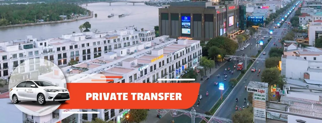 Private transfer Can Tho Airport to hotel in Can Tho or opposite
