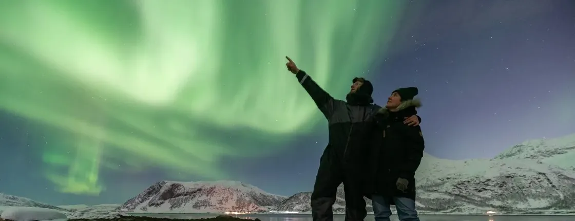 Northern Lights bus tour from Tromsø with professional photos