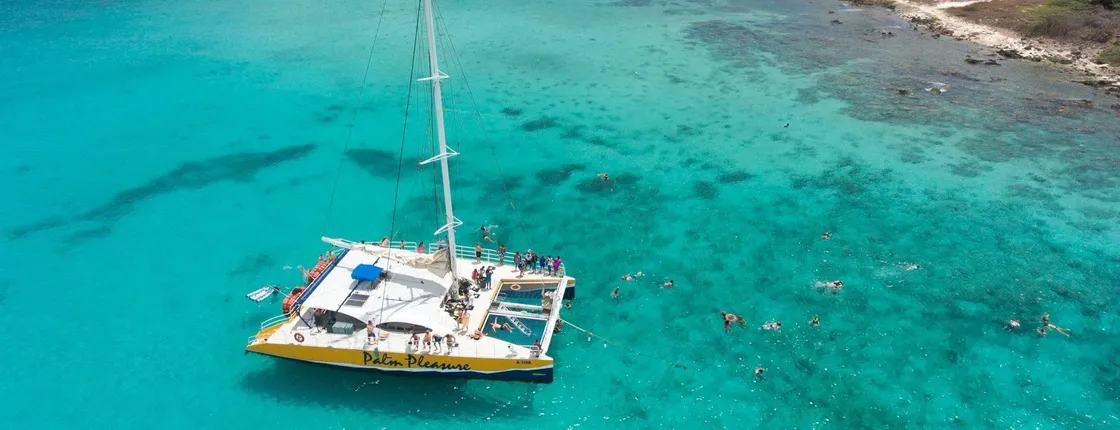 Palm Pleasure catamaran snorkel adventure