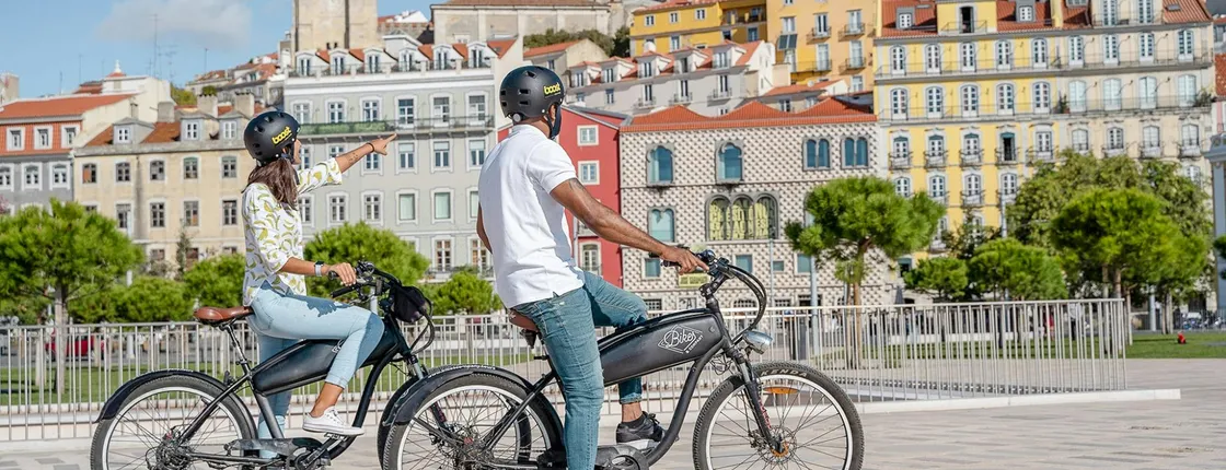 Up the hills E-bike tour in Lisbon