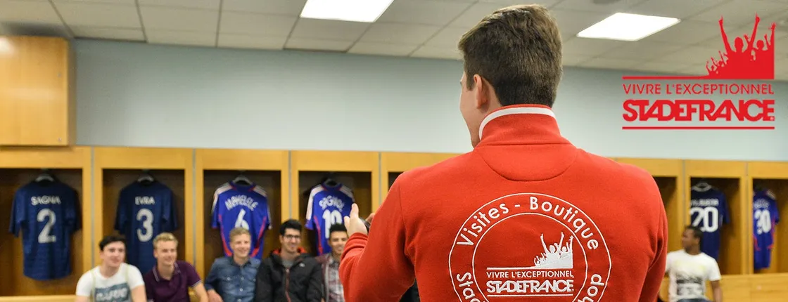Guided visit behind the scenes of Stade de France